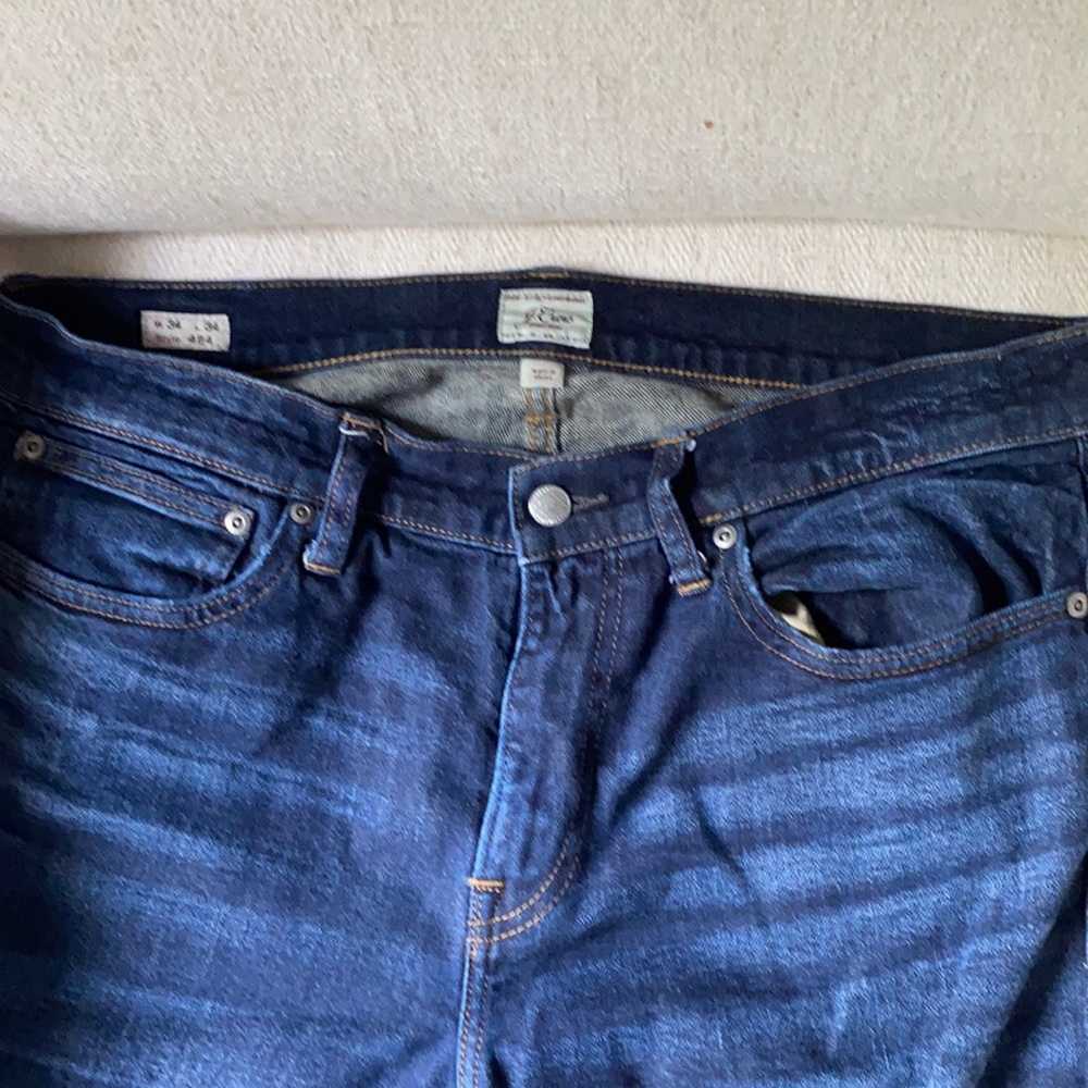 J crew vintage 484 slim jeans